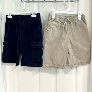 Gymboree & Jumping Bean Boys Youth Kids Shorts Set Size 10 Bundle Pull-On Cotton